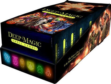 Deep Magic Spell Cards for Healing and Restoration Magic